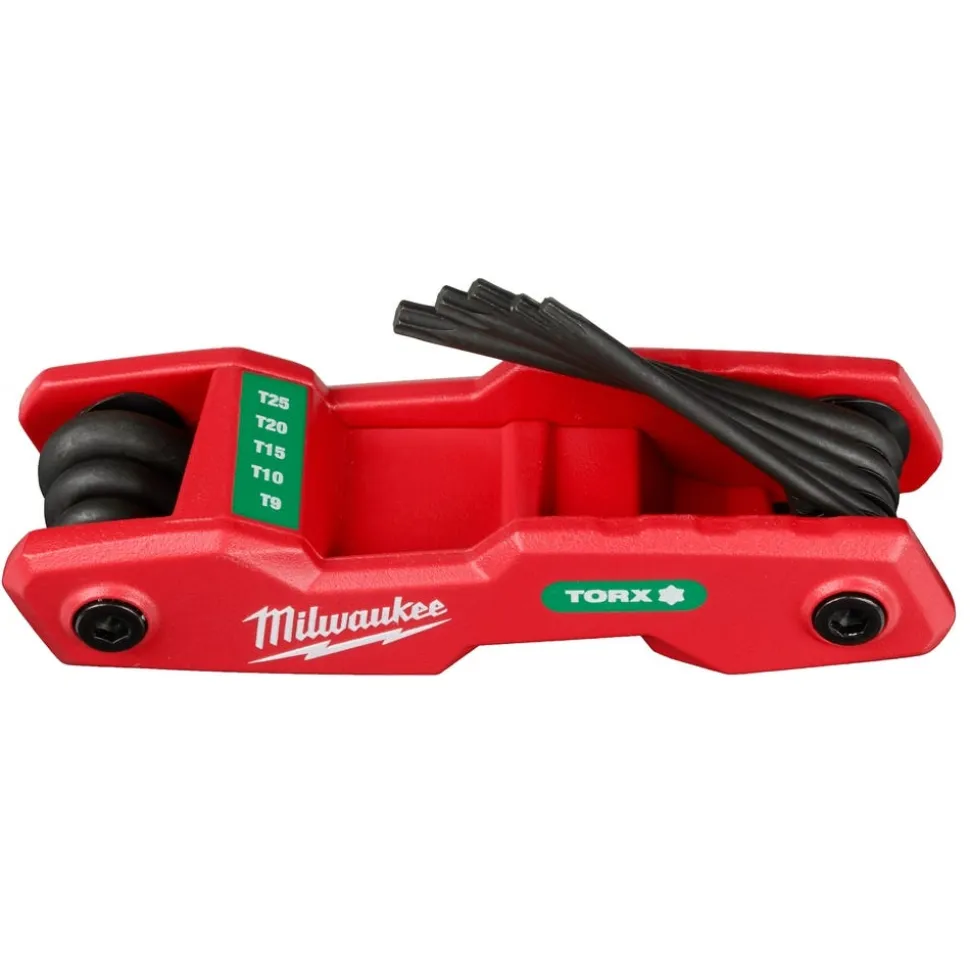 Milwaukee 8-Key Folding Hex Key Set - Torx 48-22-2184