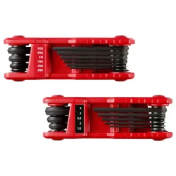 Milwaukee 17-Key Folding Hex Key Sets - SAE/Metric 48-22-2183