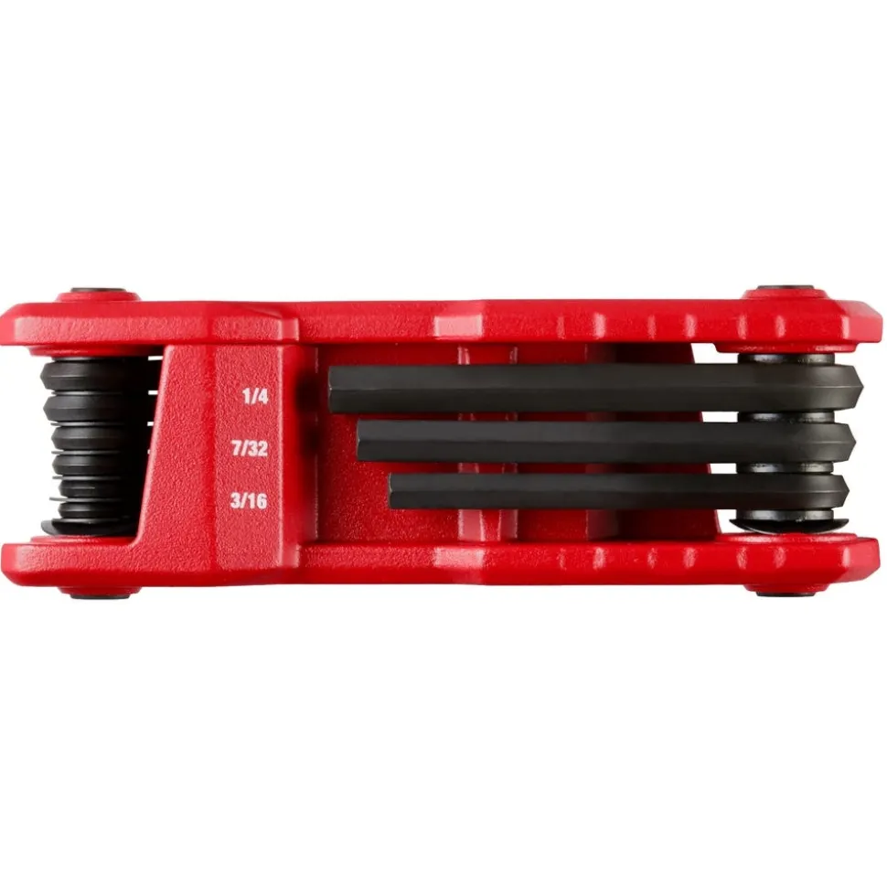 Milwaukee 9-Key Folding Hex Key Set - SAE 48-22-2181