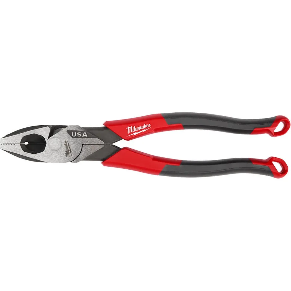 Milwaukee 9" Lineman's Comfort Grip Pliers (USA) MT550