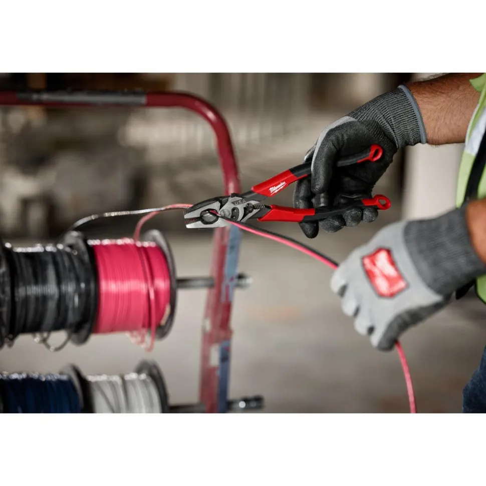 Milwaukee 9" Lineman's Comfort Grip Pliers w/ Crimper and Bolt Cutter (USA) MT550C
