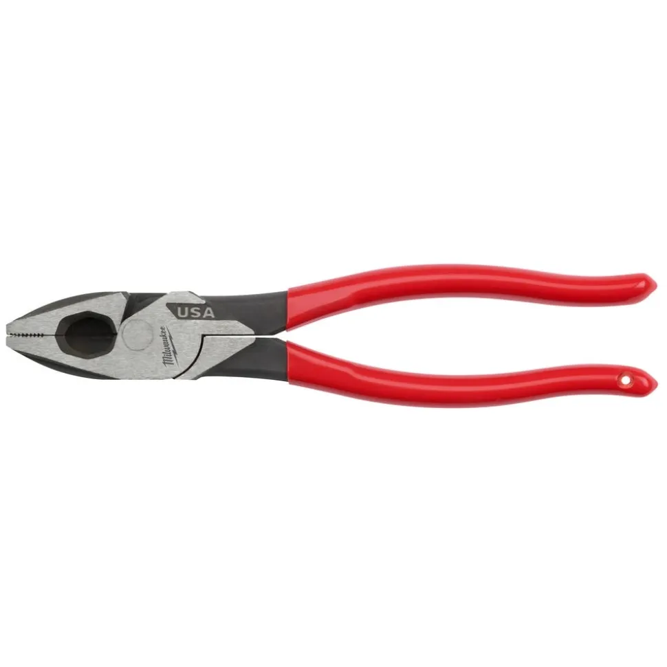 Milwaukee 9" Lineman's Dipped Grip Pliers (USA) MT500