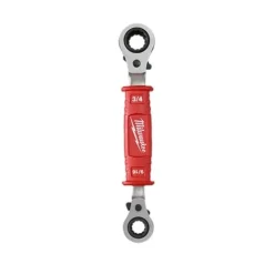 Milwaukee Lineman's 4-in-1 Insulated Ratcheting Box Wrench 48-22-9212