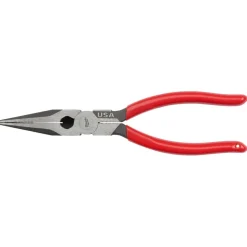 Milwaukee 8" Long Nose Dipped Grip Pliers (USA) MT505