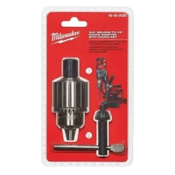 Milwaukee Mag Drill 1/2" Chuck Fits 3/4" Weldon Shank 49-59-0020