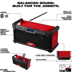 Milwaukee M18 Bluetooth Jobsite Radio 2952-20