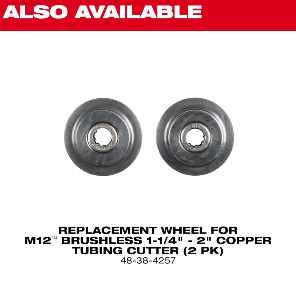 Milwaukee M12 Brushless 1-1/4" - 2" Copper Tubing Cutter 2479-20