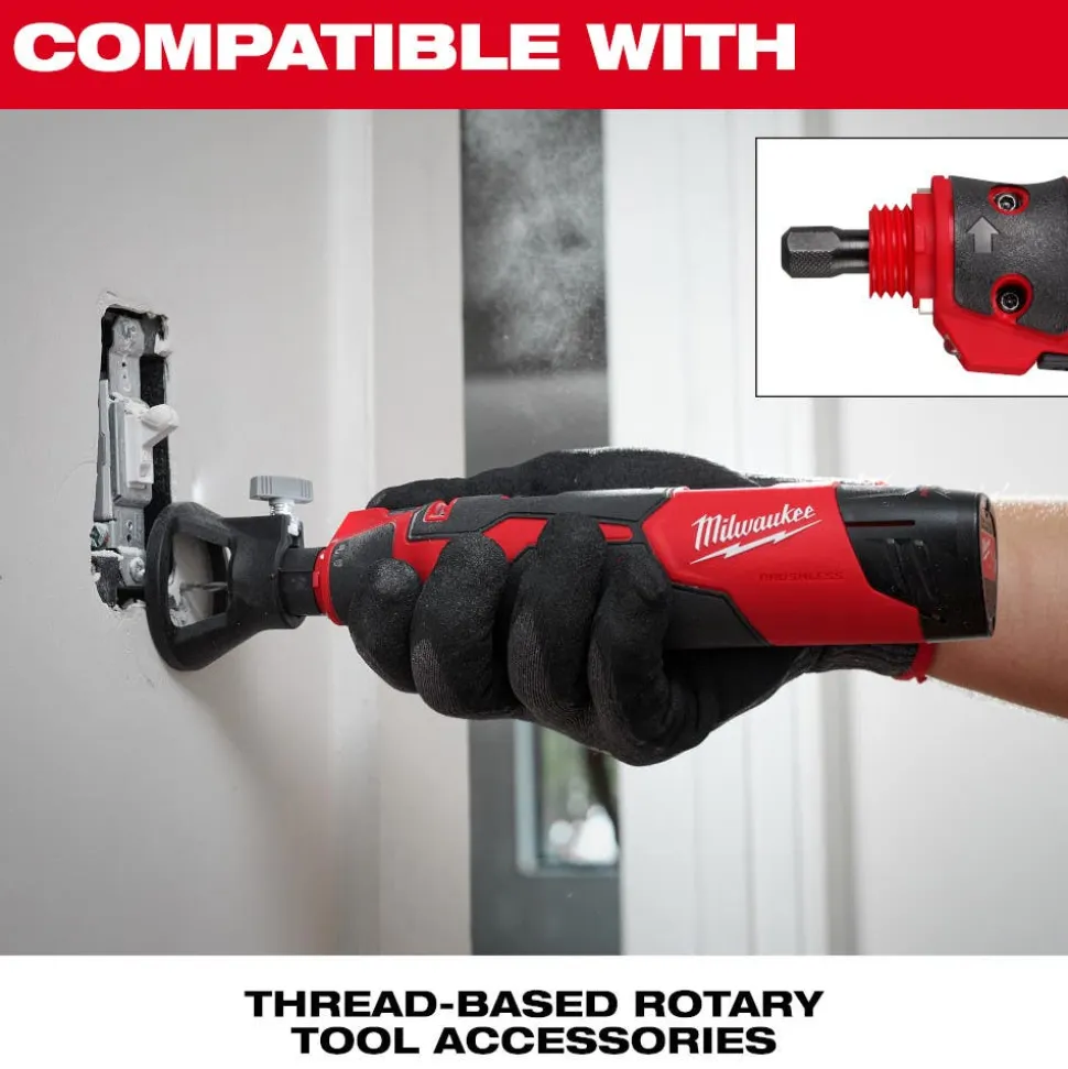 Milwaukee M12 Brushless Rotary Tool Kit 2525-21