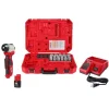 Milwaukee M12 Cable Stripper Kit with 17 Cu THHN / XHHW Bushings 2435CU-21S