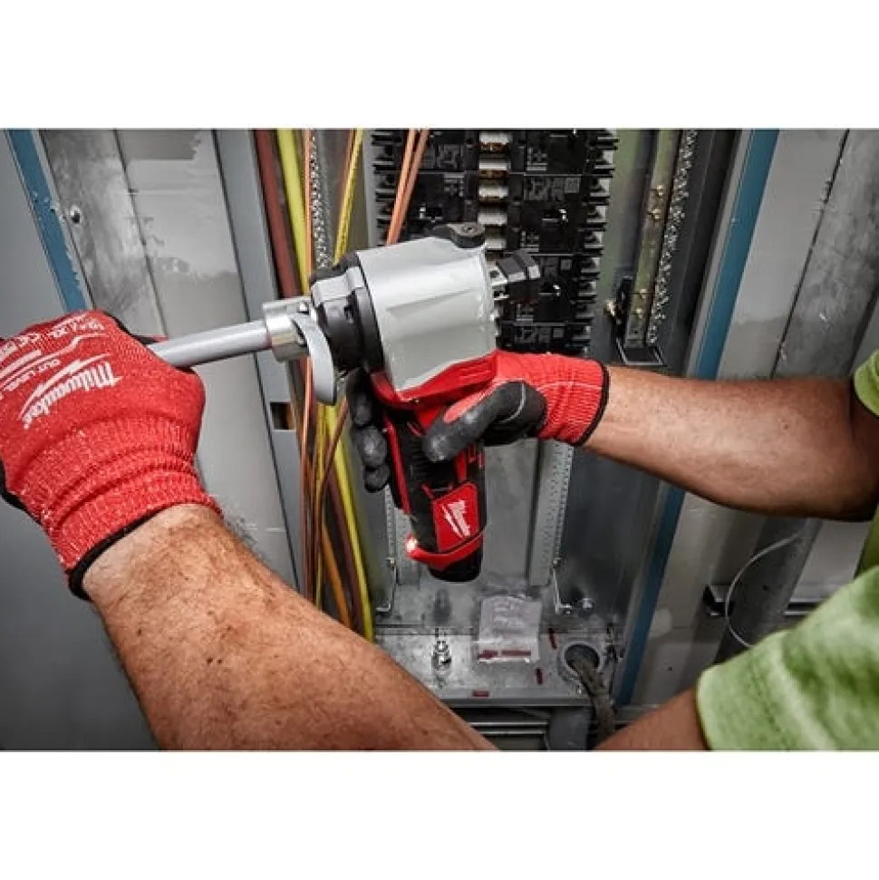 Milwaukee M12 Cable Stripper Kit with 17 Cu THHN / XHHW Bushings 2435CU-21S