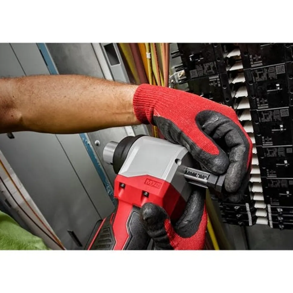 Milwaukee M12 Cable Stripper Kit with 17 Cu THHN / XHHW Bushings 2435CU-21S