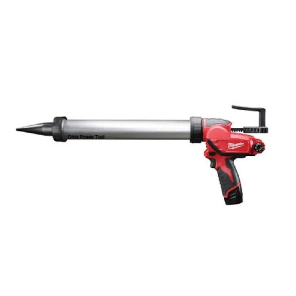 Milwaukee M12 Cordless Caulk and Adhesive Gun - Sausage Kit - 2442-21