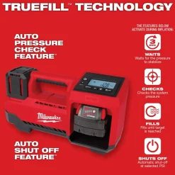 Milwaukee M18 Cordless Tire Inflator (Bare Tool) 2848-20