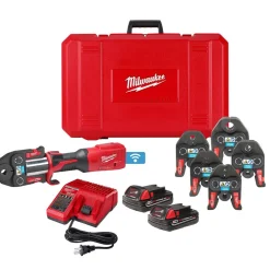 Milwaukee M18 Force Logic Press Tool Kit w/ One-Key & 1/4" - 7/8" Streamline ACR Jaws 2922-22M