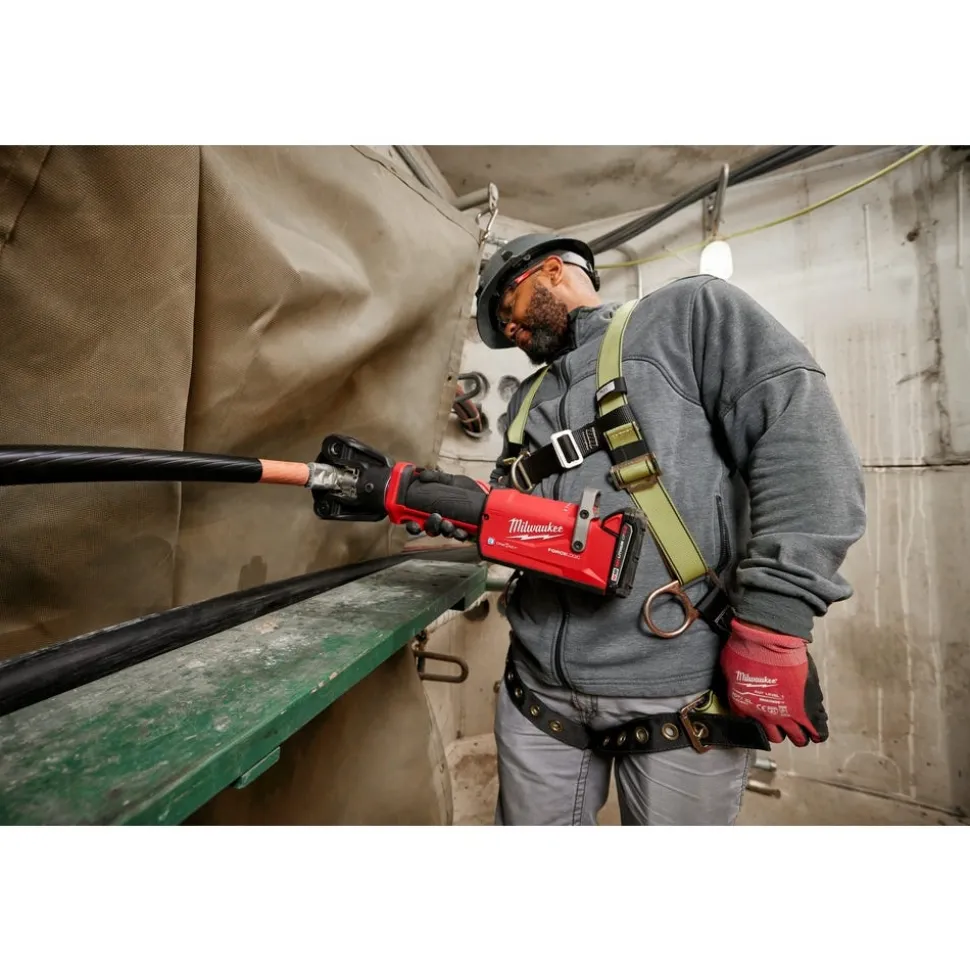Milwaukee M18 FORCE LOGIC 11T Dieless Latched Linear Utility Crimper 2876-22