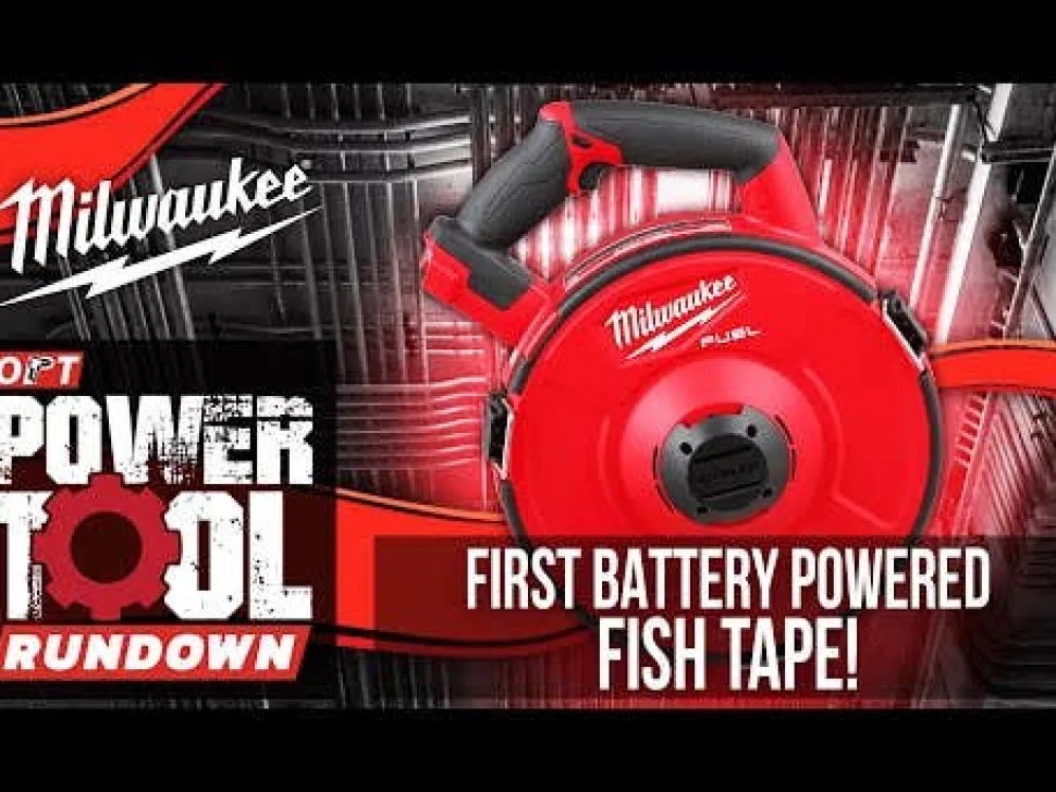Milwaukee M18 FUEL ANGLER Pulling Fish Tape Powered Base (Bare Tool) 2873-20