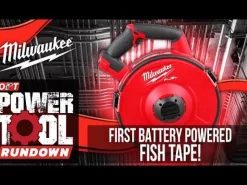 Milwaukee M18 FUEL ANGLER 120' Steel Pulling Fish Tape Kit 2873A-22