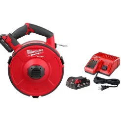 Milwaukee M18 FUEL ANGLER 240' Steel Pulling Fish Tape Kit 2873B-22