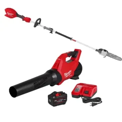 Milwaukee M18 FUEL Blower & QUIK-LOK Pole Saw Bundle