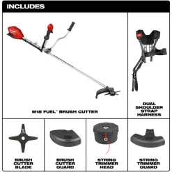 Milwaukee M18 FUEL Brush Cutter 16" Bike Handle (Bare Tool) 3015-20