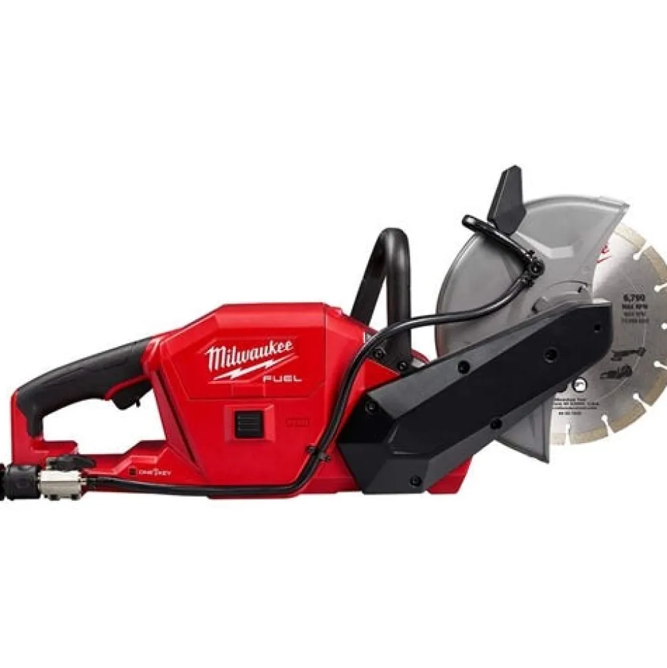 Milwaukee M18 FUEL Brushless Cordless 9" Cut-Off Saw W/ ONE-KEY 12Ah Kit 2786-22HD