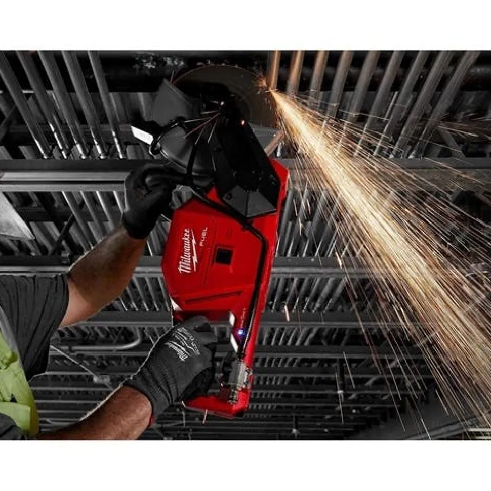 Milwaukee M18 FUEL Brushless Cordless 9" Cut-Off Saw W/ ONE-KEY 12Ah Kit 2786-22HD
