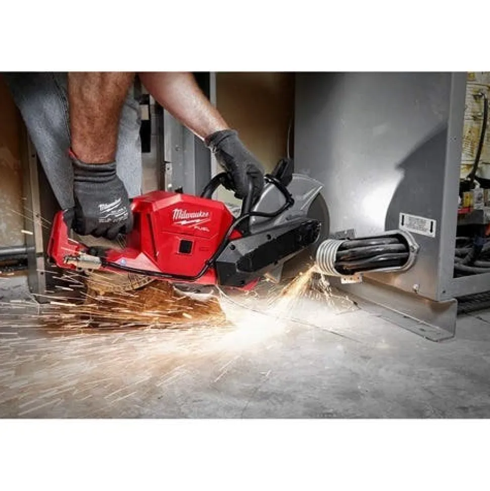 Milwaukee M18 FUEL Brushless Cordless 9" Cut-Off Saw W/ ONE-KEY 12Ah Kit 2786-22HD
