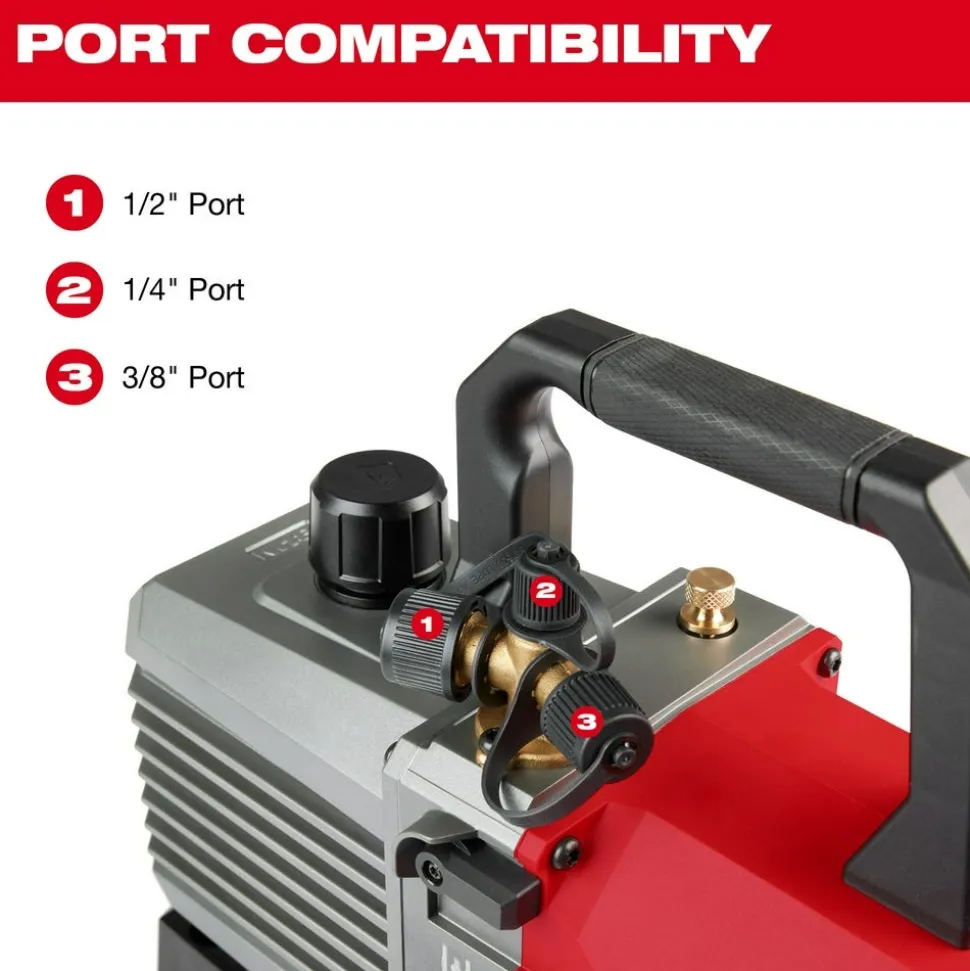 Milwaukee M18 FUEL 5 CFM Vacuum Pump Kit 2941-21