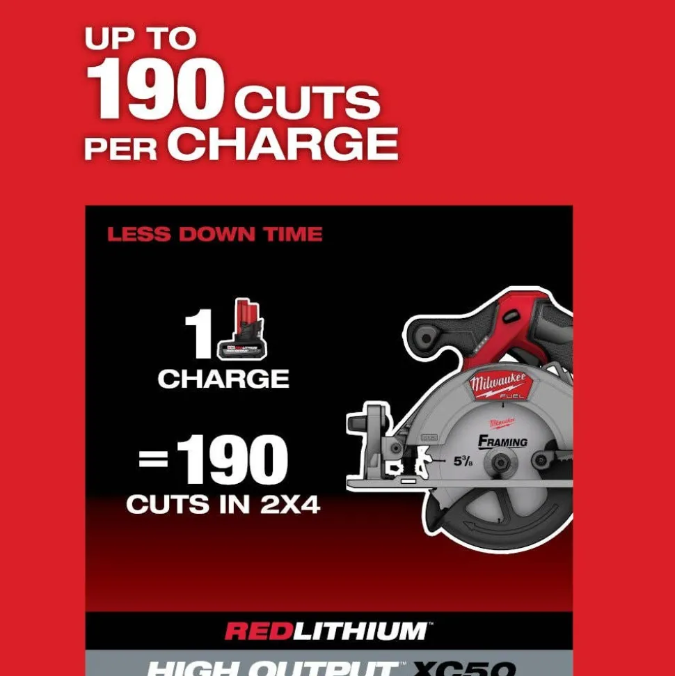 Milwaukee M12 FUEL 5-3/8" Circular Saw 2521-20