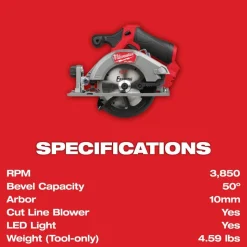 Milwaukee M12 FUEL 5-3/8