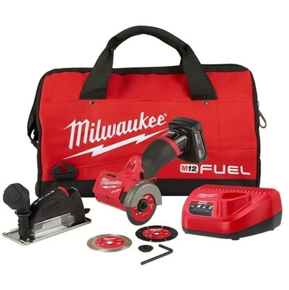 Milwaukee M12 Fuel 3" Compact Cut Off Tool Kit 2522-21XC