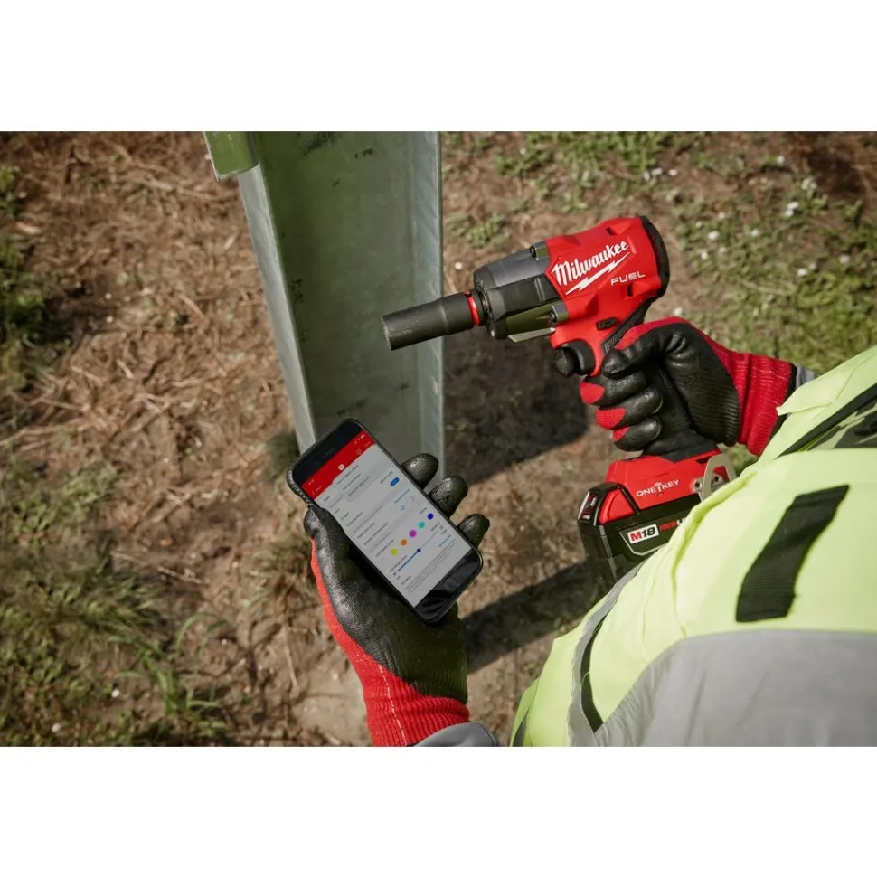 Milwaukee M18 FUEL 1/2" Controlled Mid-Torque Impact Wrench w/ TORQUE-SENSE, Pin Detent 3062P-20