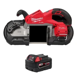 Milwaukee M18 FUEL Deep Cut Band Saw + XC5.0 Battery Bundle KIT-2929-20-48-11-1850