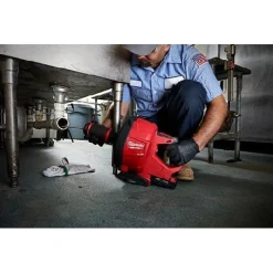 Milwaukee M18 FUEL Drain Snake Auto Feed 5/16