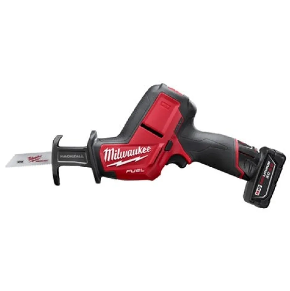 Milwaukee M12 FUEL Hackzall Reciprocating Saw Kit 2520-21XC