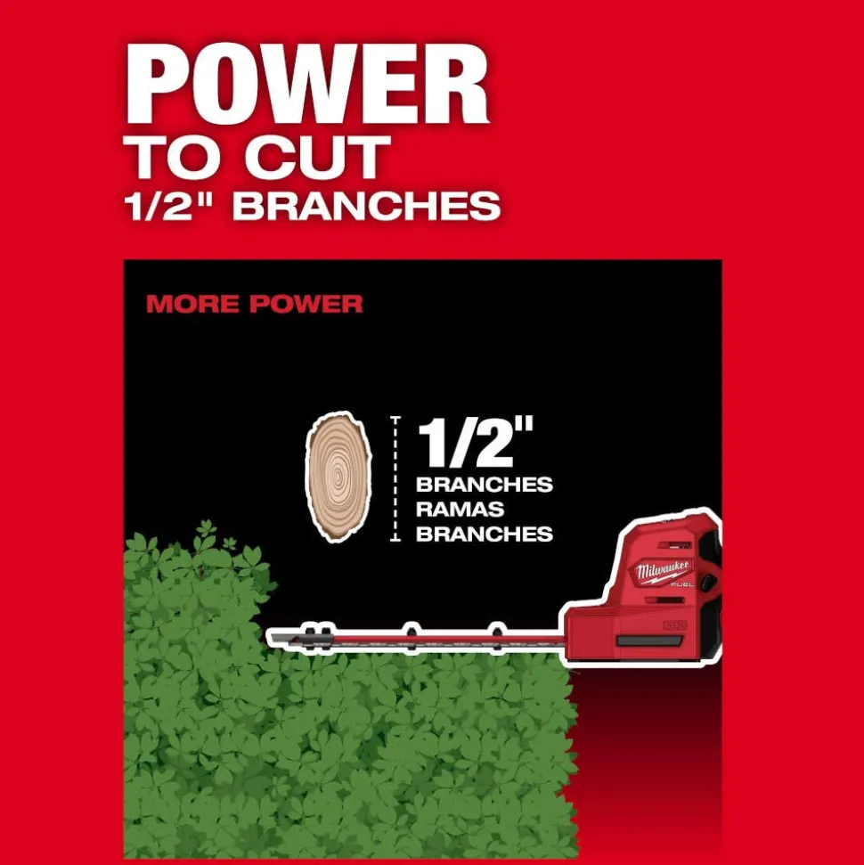 Milwaukee M12 FUEL 8" Hedge Trimmer (Tool Only) 2533-20