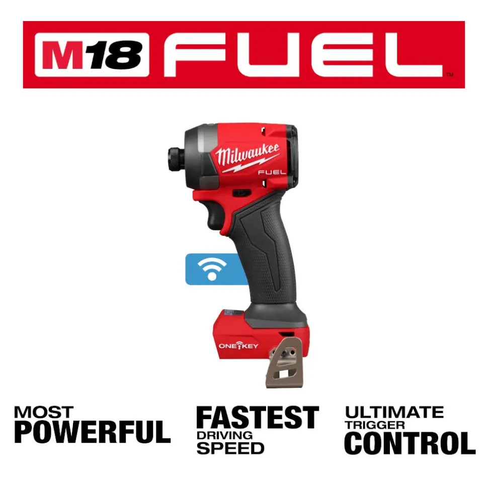 Milwaukee M18 FUEL 1/4" Hex Impact Driver w/ ONE-KEY 2957-20