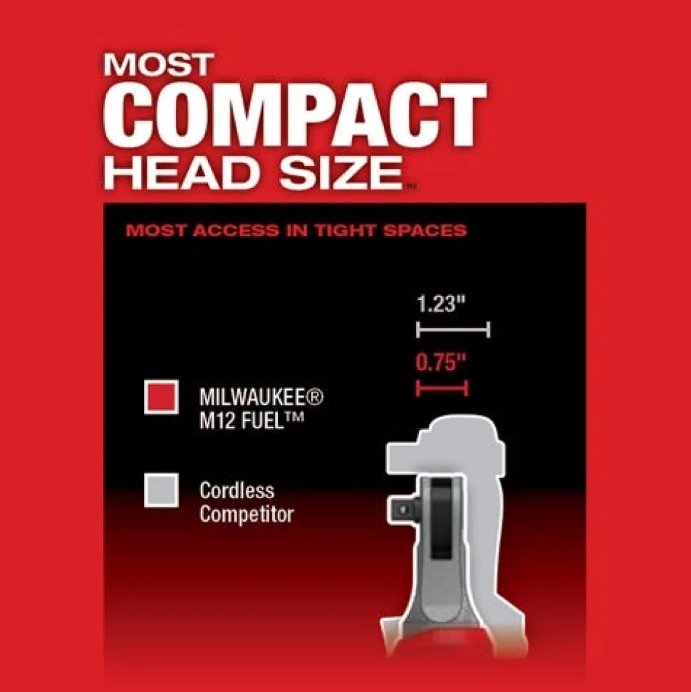 Milwaukee M12 FUEL 3/8" High Speed Ratchet 2567-20