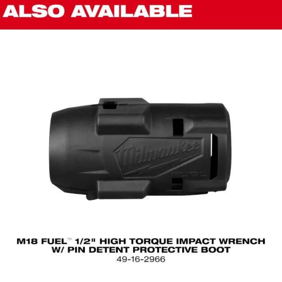 Milwaukee M18 FUEL 1/2" High Torque Impact Wrench w/ Pin Detent Kit 2966-22