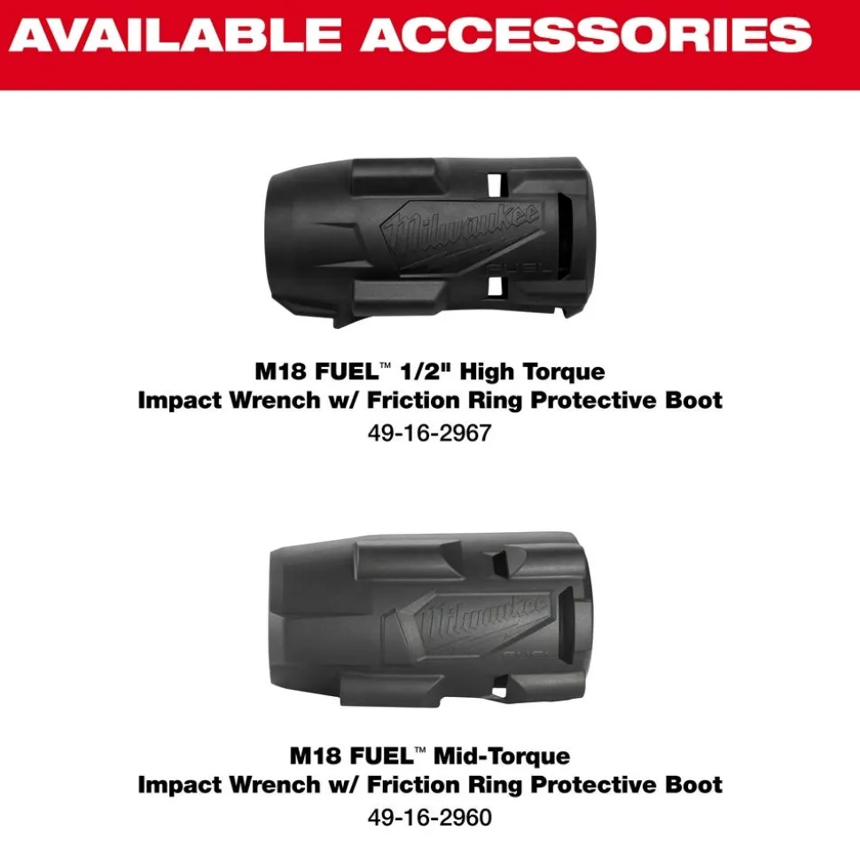 Milwaukee M18 FUEL 1/2" HTIW & 3/8" MTIW Automotive Combo Kit 3010-22