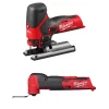 Milwaukee M12 FUEL Jig Saw & Oscillating Multi-Tool Bare Tool Bundle