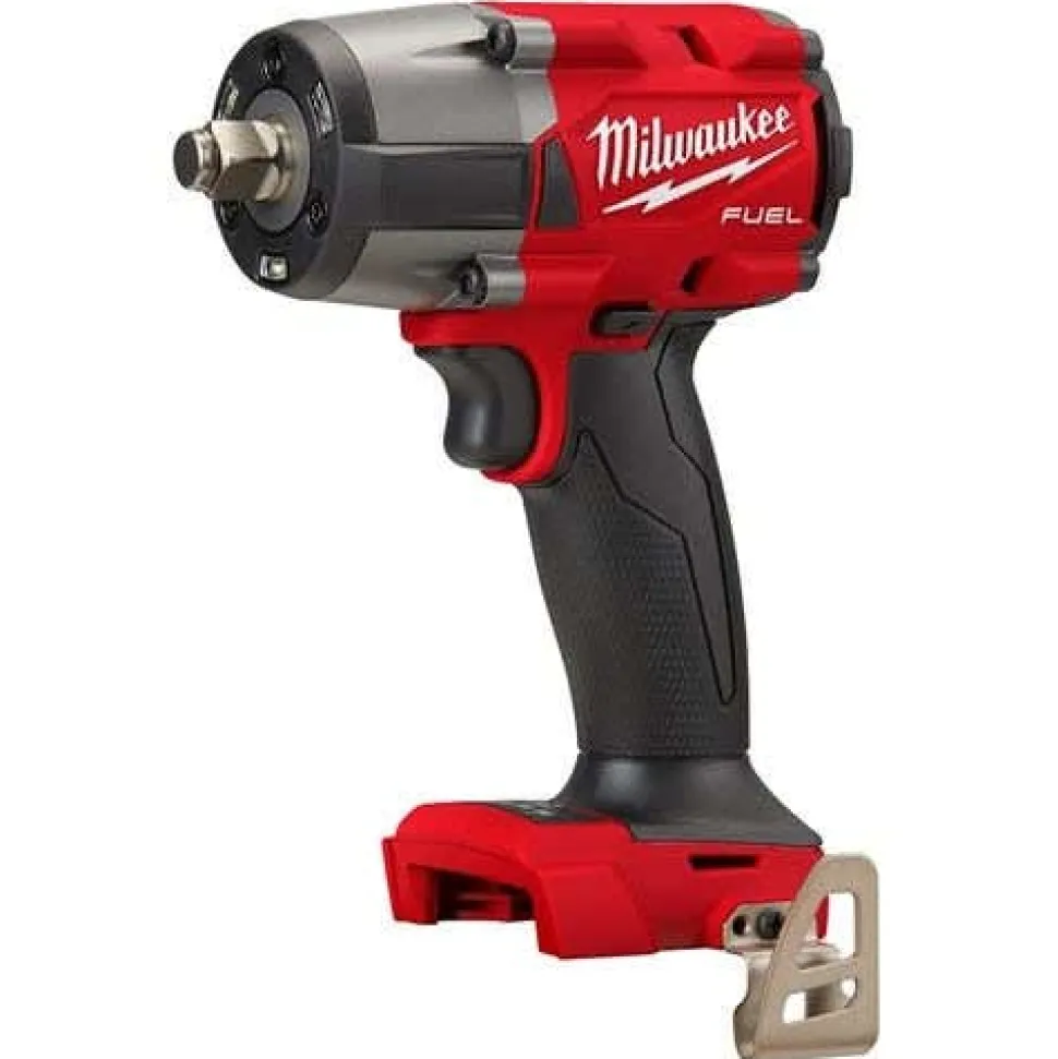 Milwaukee M18 FUEL ONE-KEY 3/4" High Torque & 1/2" Mid-Torque Friction Ring Impact Wrenches, 1/4" Hex Impact Driver, PACKOUT Light/Charger & Bluetooth Speaker Bare Tool Bundle