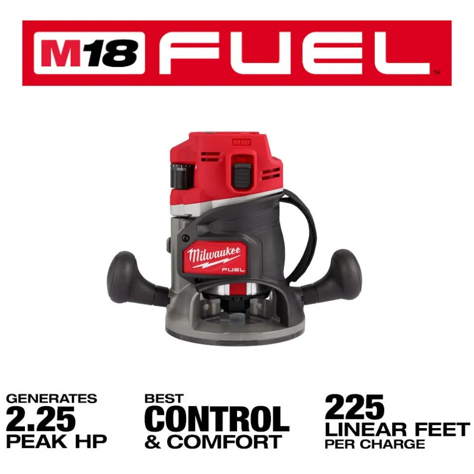 Milwaukee M18 FUEL 1/2" Router Kit 2838-21