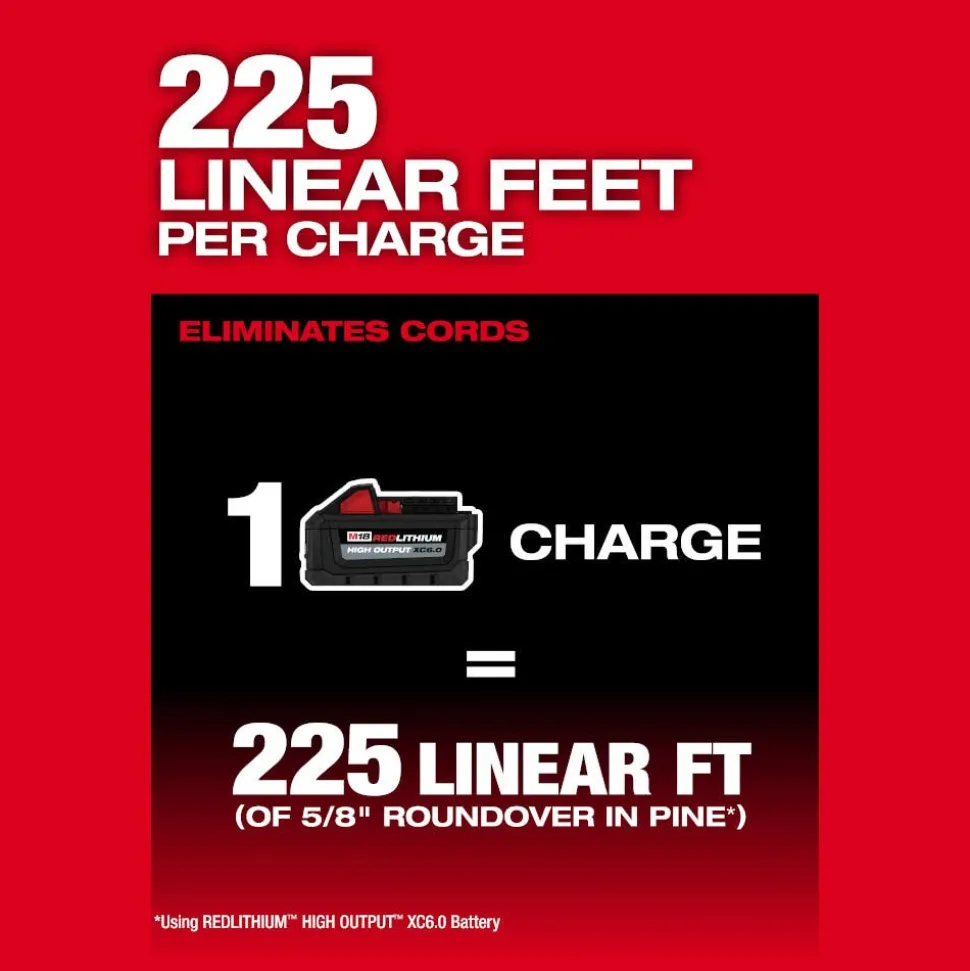 Milwaukee M18 FUEL 1/2" Router Kit 2838-21