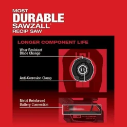 Milwaukee M18 FUEL SAWZALL Recip Saw - 1 Battery XC5.0 Kit 2821-21