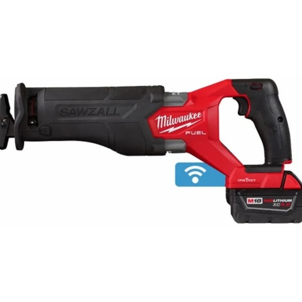 Milwaukee M18 FUEL SAWZALL Recip Saw with ONE KEY - 1 Battery XC5.0 Kit 2822-22