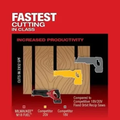 Milwaukee M18 FUEL SAWZALL Recip Saw with ONE KEY - 1 Battery XC5.0 Kit 2822-22