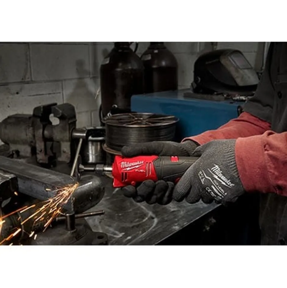 Milwaukee M12 FUEL 1/4" Straight Die Grinder (2.0Ah) Kit 2486-22