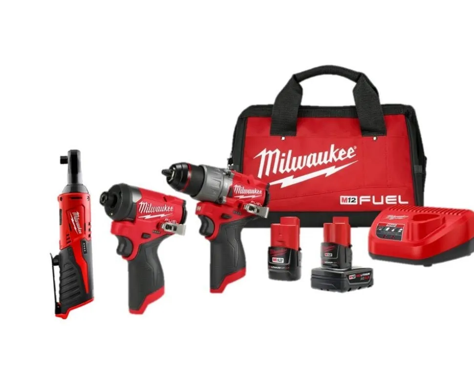 Milwaukee M12 FUEL 2-Tool Combo Kit 3497-22