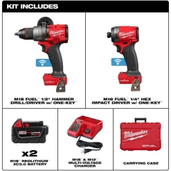Milwaukee M18 FUEL 5-Tool Combo Kit 3697-25
